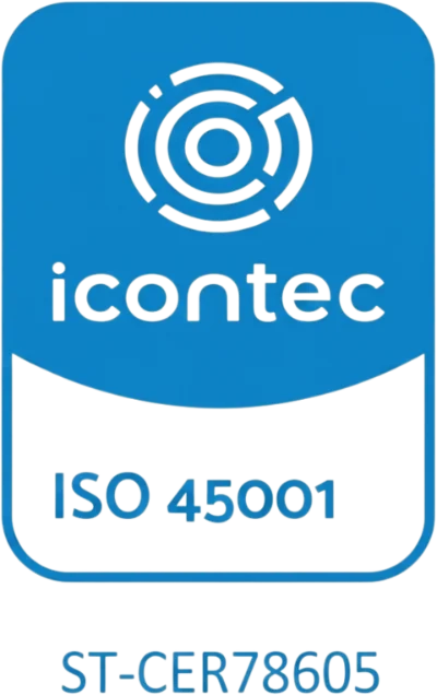 Certificación ICONTEC ISO 45001 de NASE Colombia, número ST-CER78605