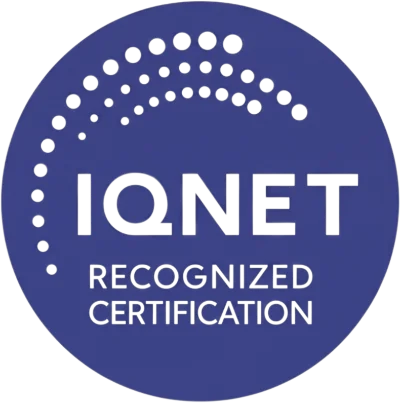 Sello IQNET Recognized Certification obtenido por NASE Colombia
